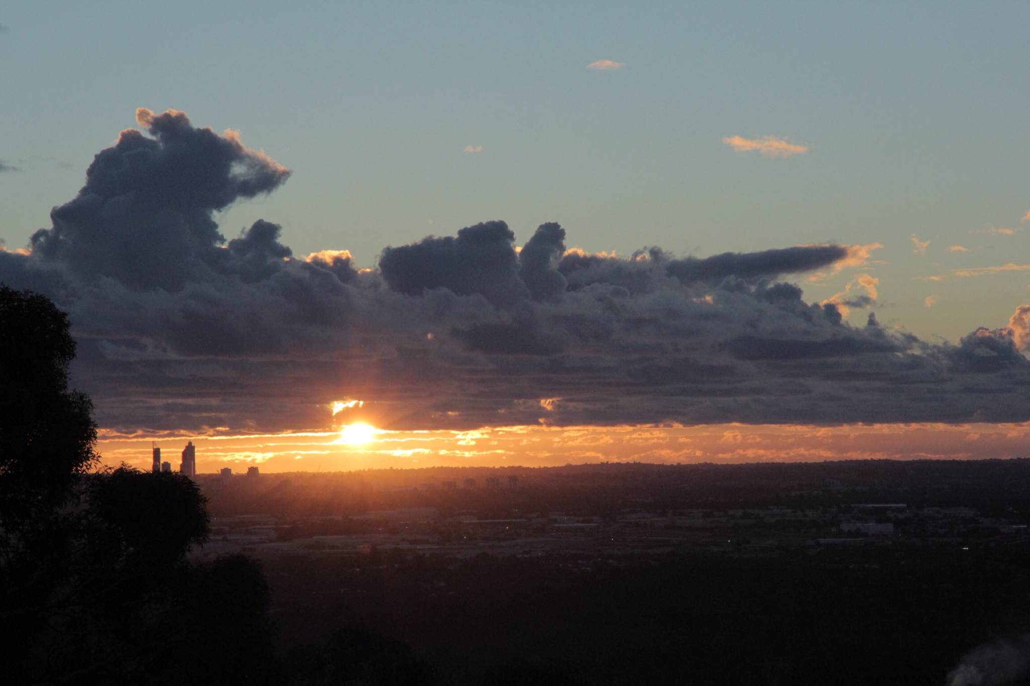Sunset over Perth